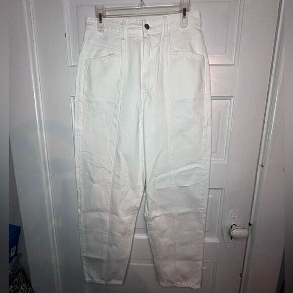 NWTs LPA x GRLFRND Marisol Jean in Vintage White Size 29 - Picture 2 of 11